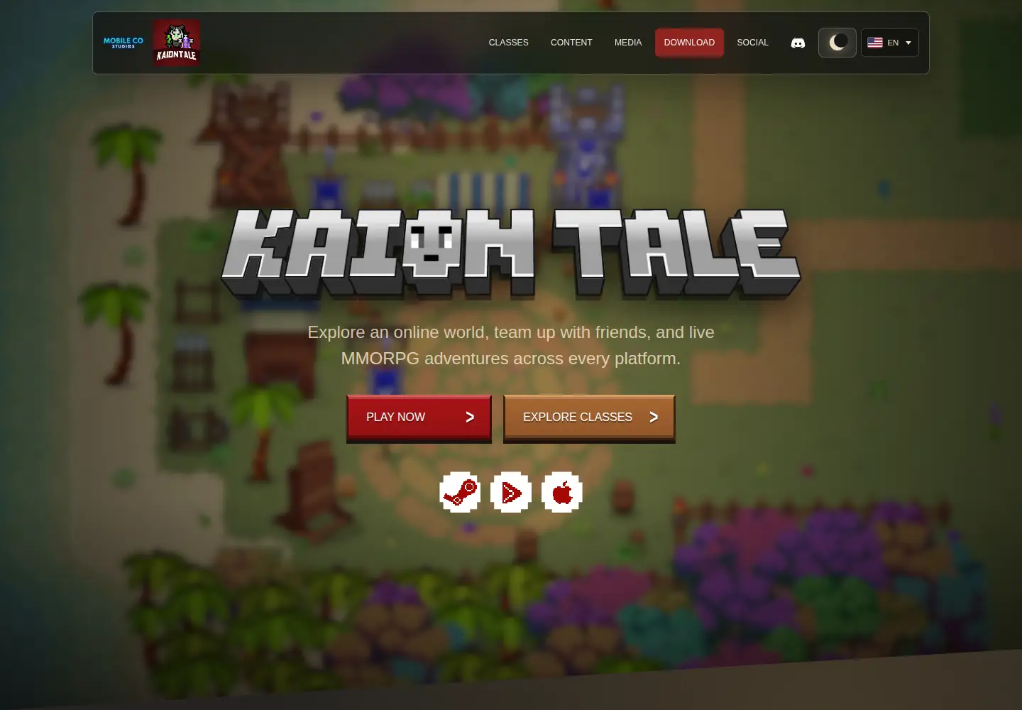 Screenshot of kaiontale.com
