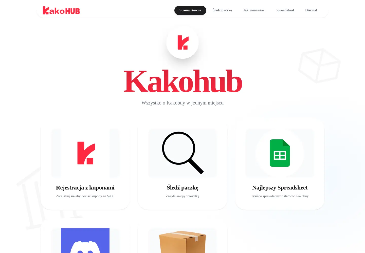 Screenshot of kakohub.com