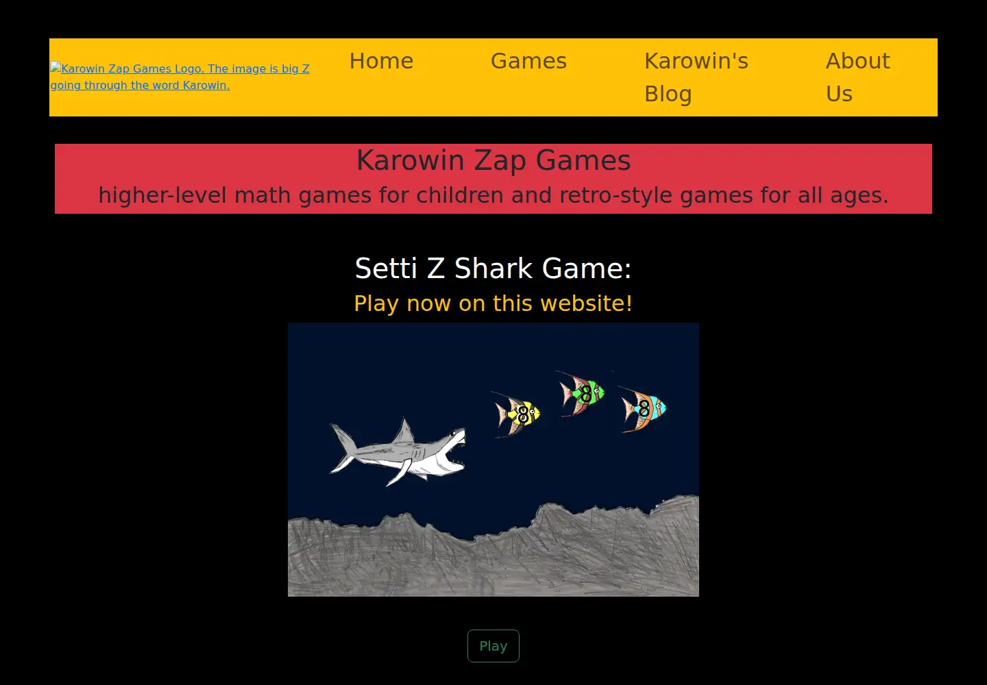 Captured homepage of karowinzap.com in the current scan