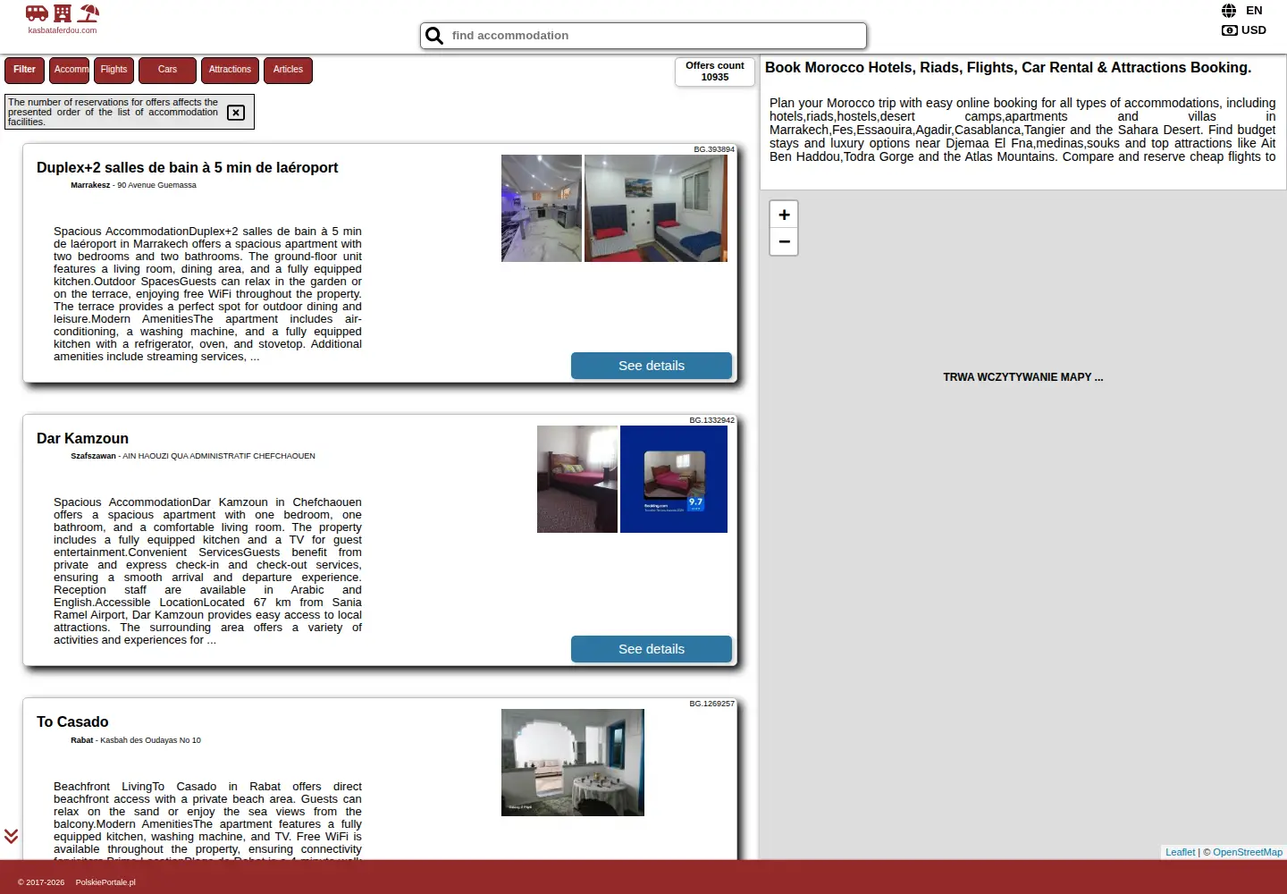 Screenshot of kasbataferdou.com