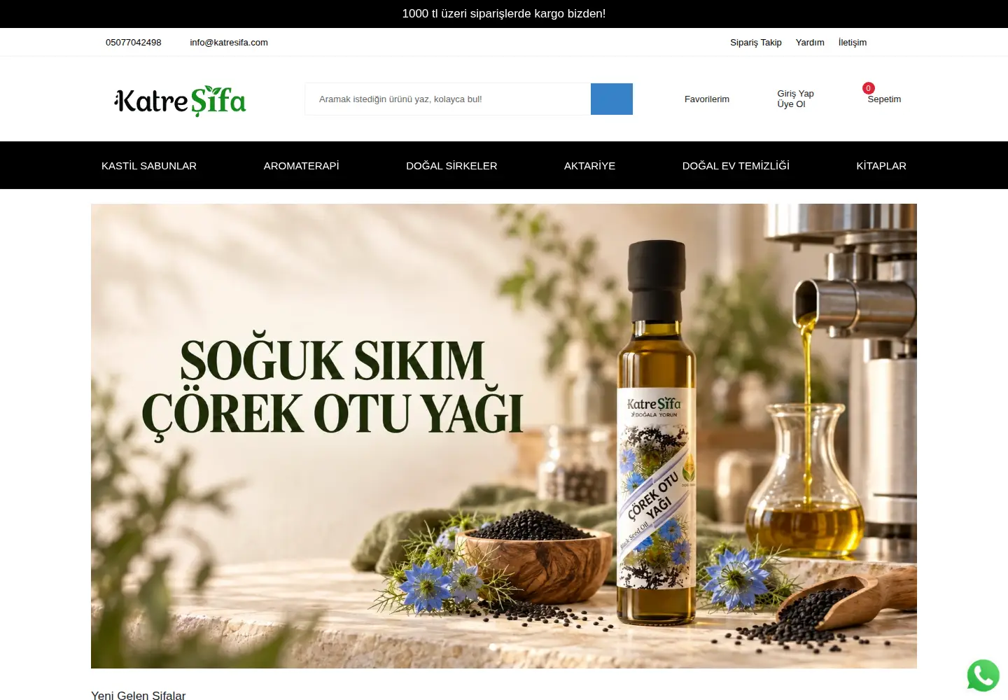Screenshot of katresifa.com