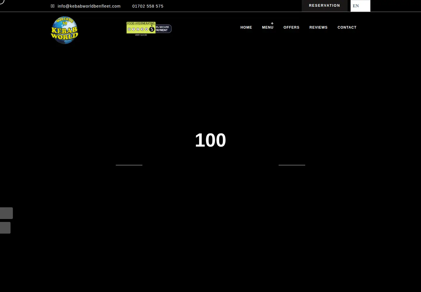 Screenshot of kebabworldbenfleet.com