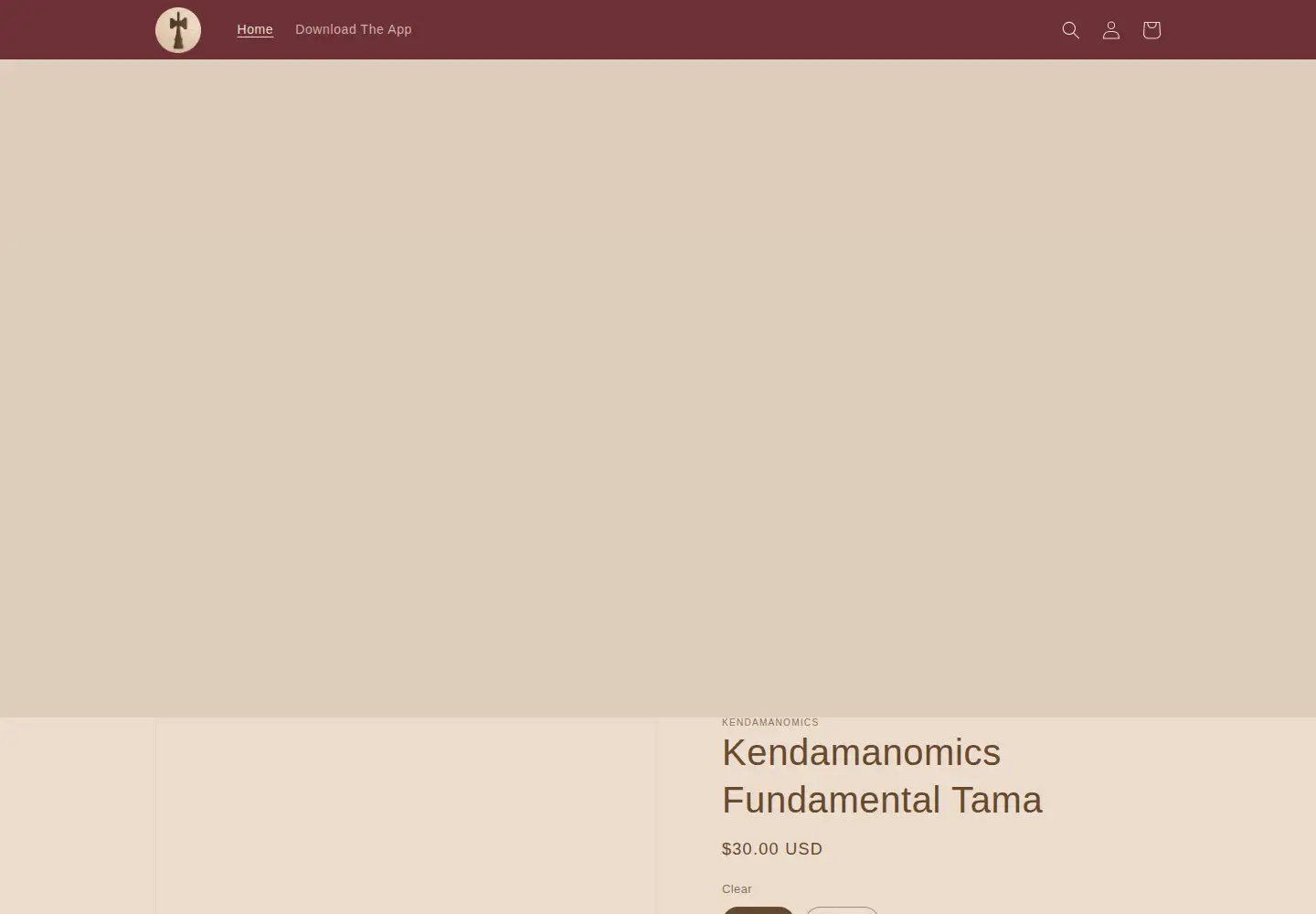 Screenshot of kendamanomics.com