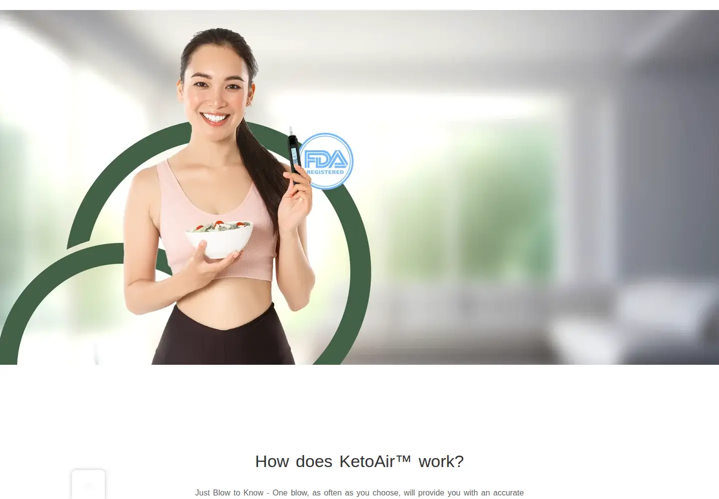 Screenshot of ketoair.com