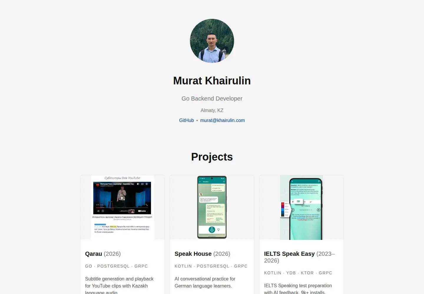 Screenshot of khairulin.com