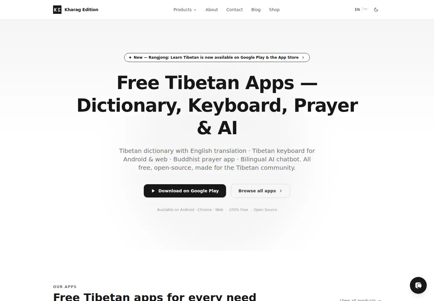 Screenshot of kharagedition.com