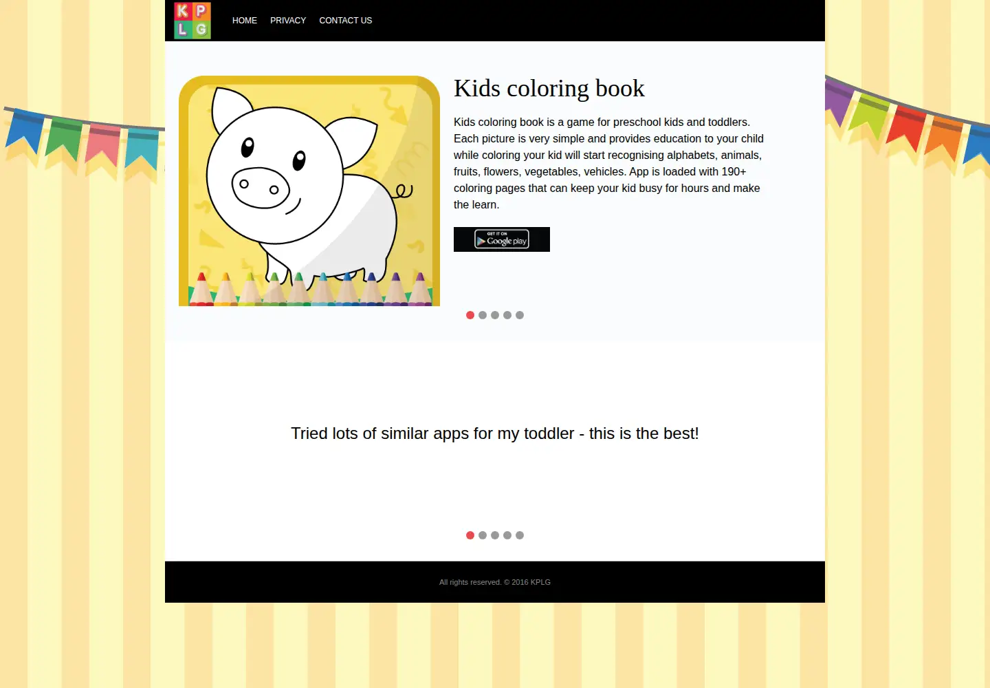Screenshot of kidsplaylearninggames.com