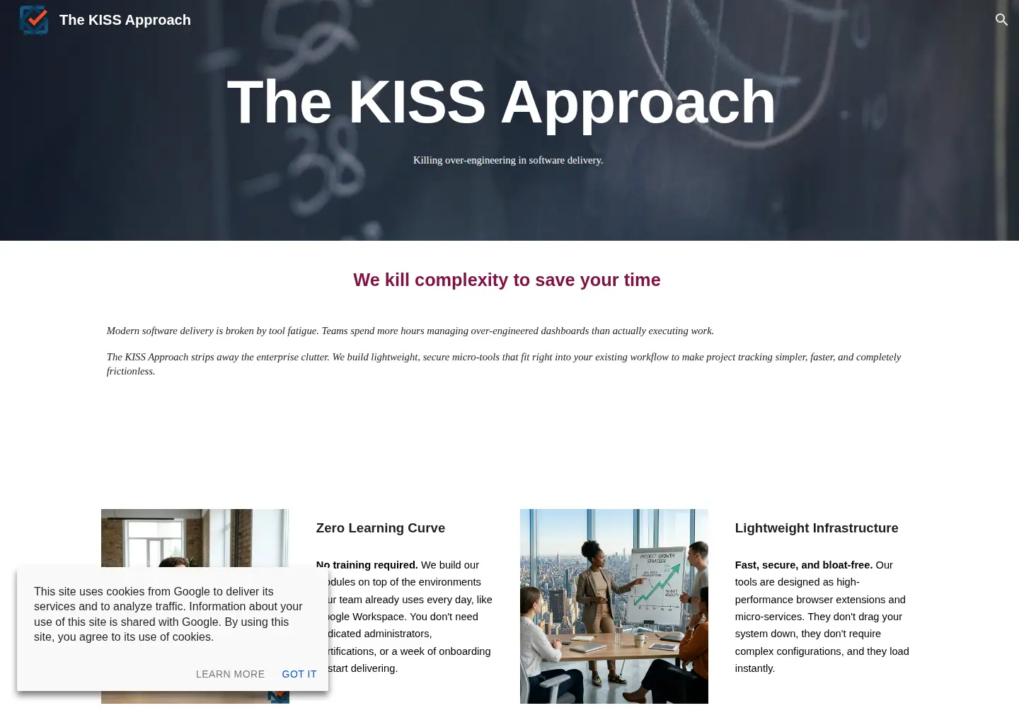Screenshot of kissapproach.com
