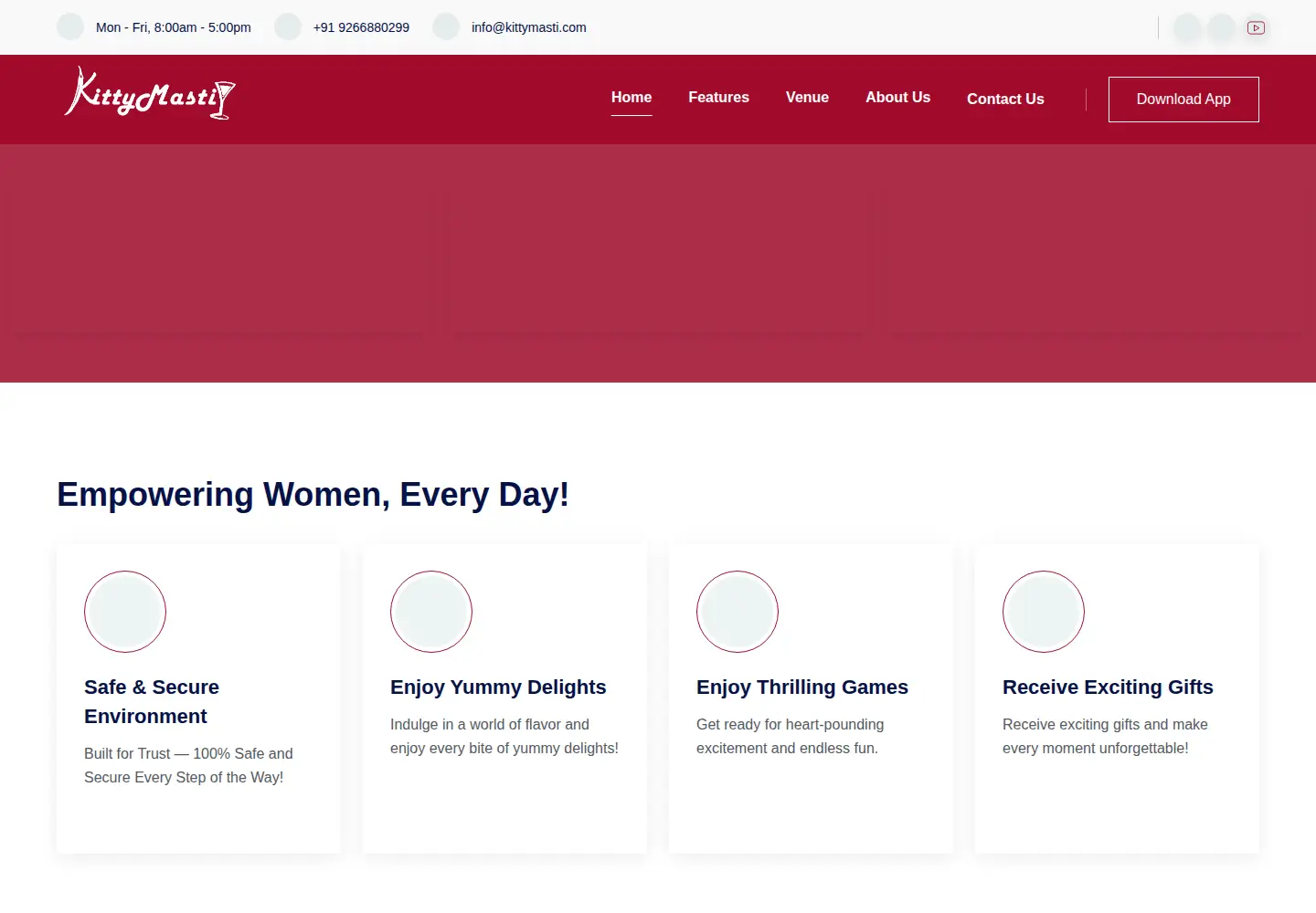 Screenshot of kittymasti.com