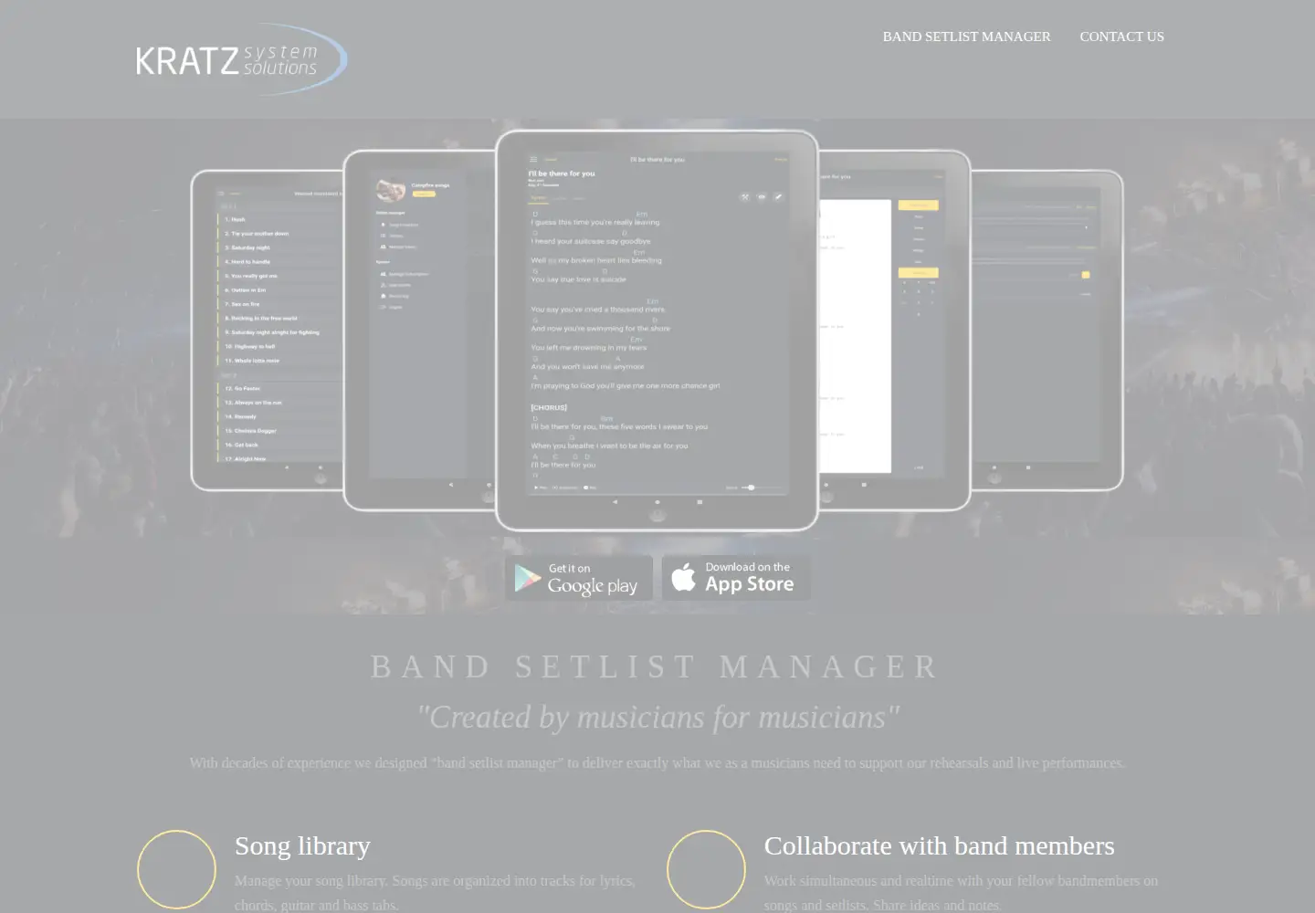 Screenshot of kratzsystemsolutions.com