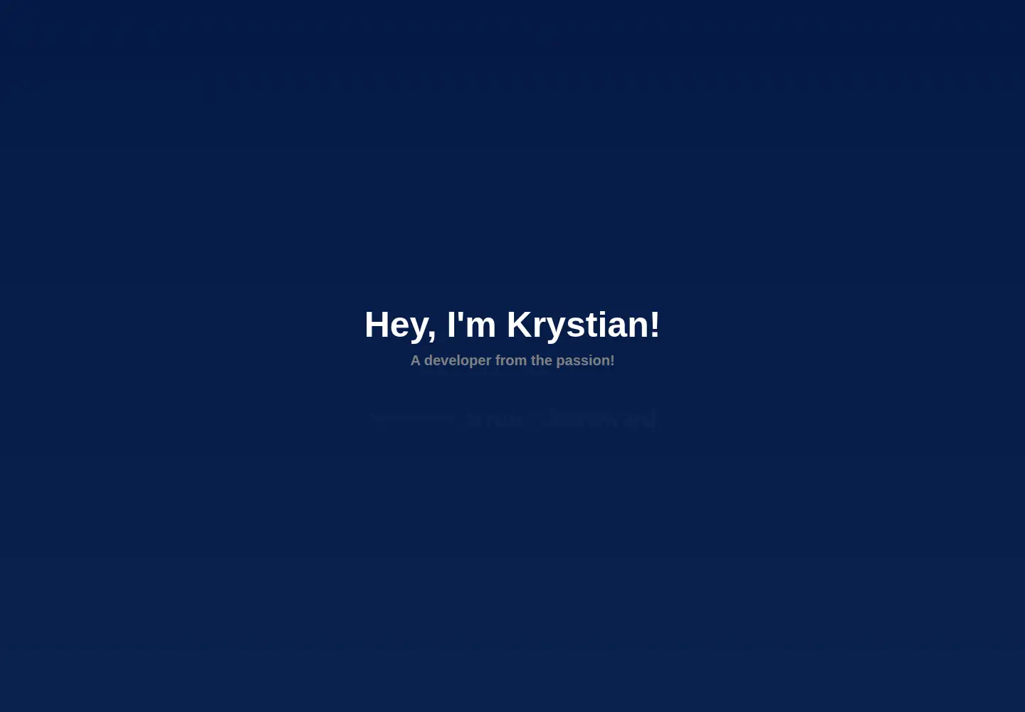 Screenshot of krystianqur.com