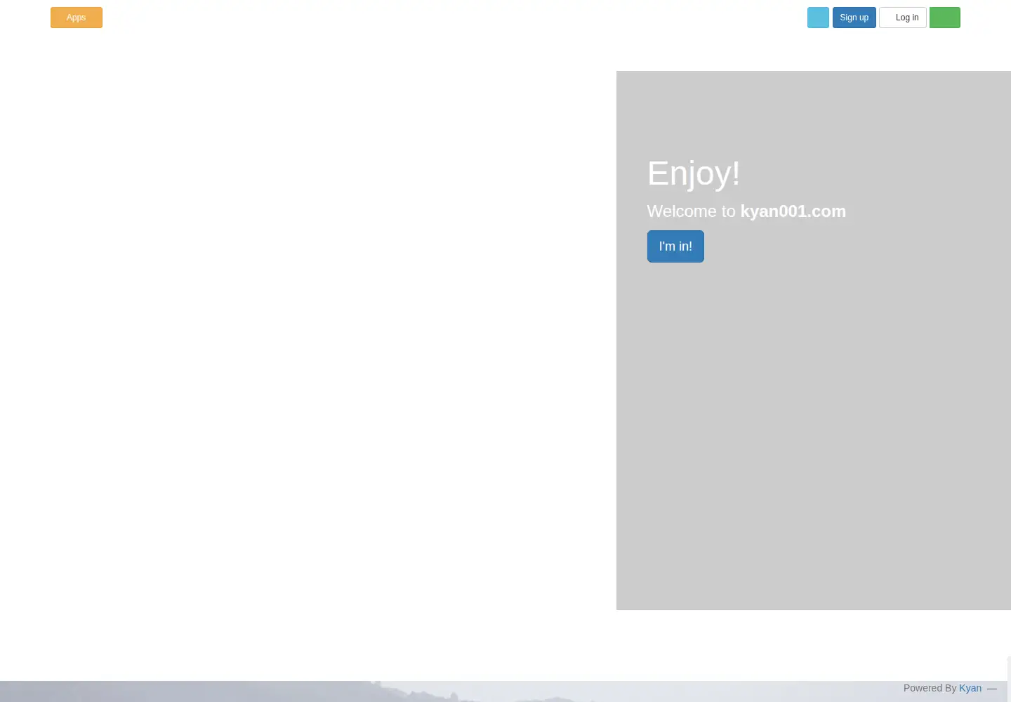 Screenshot of kyan001.com