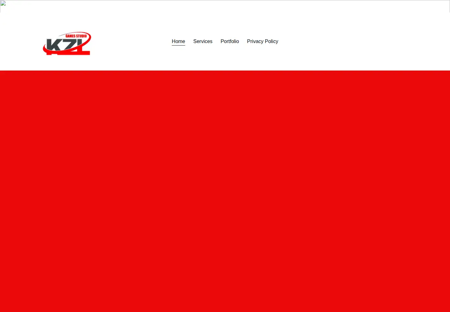 Screenshot of kzlgamesstudio.com