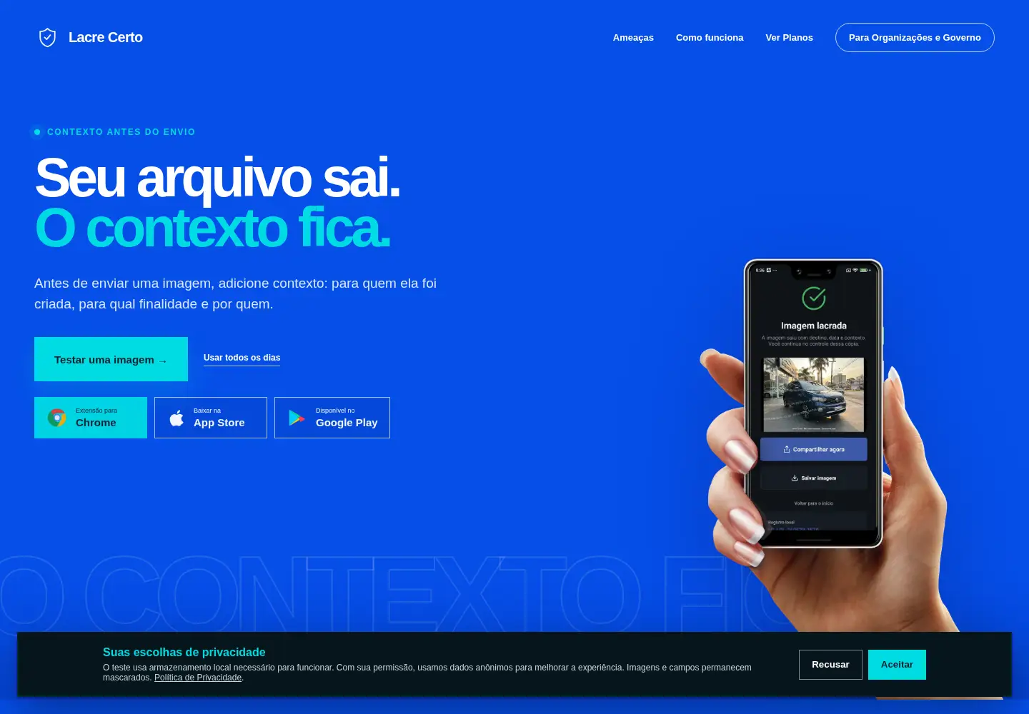 Screenshot of lacrecerto.com