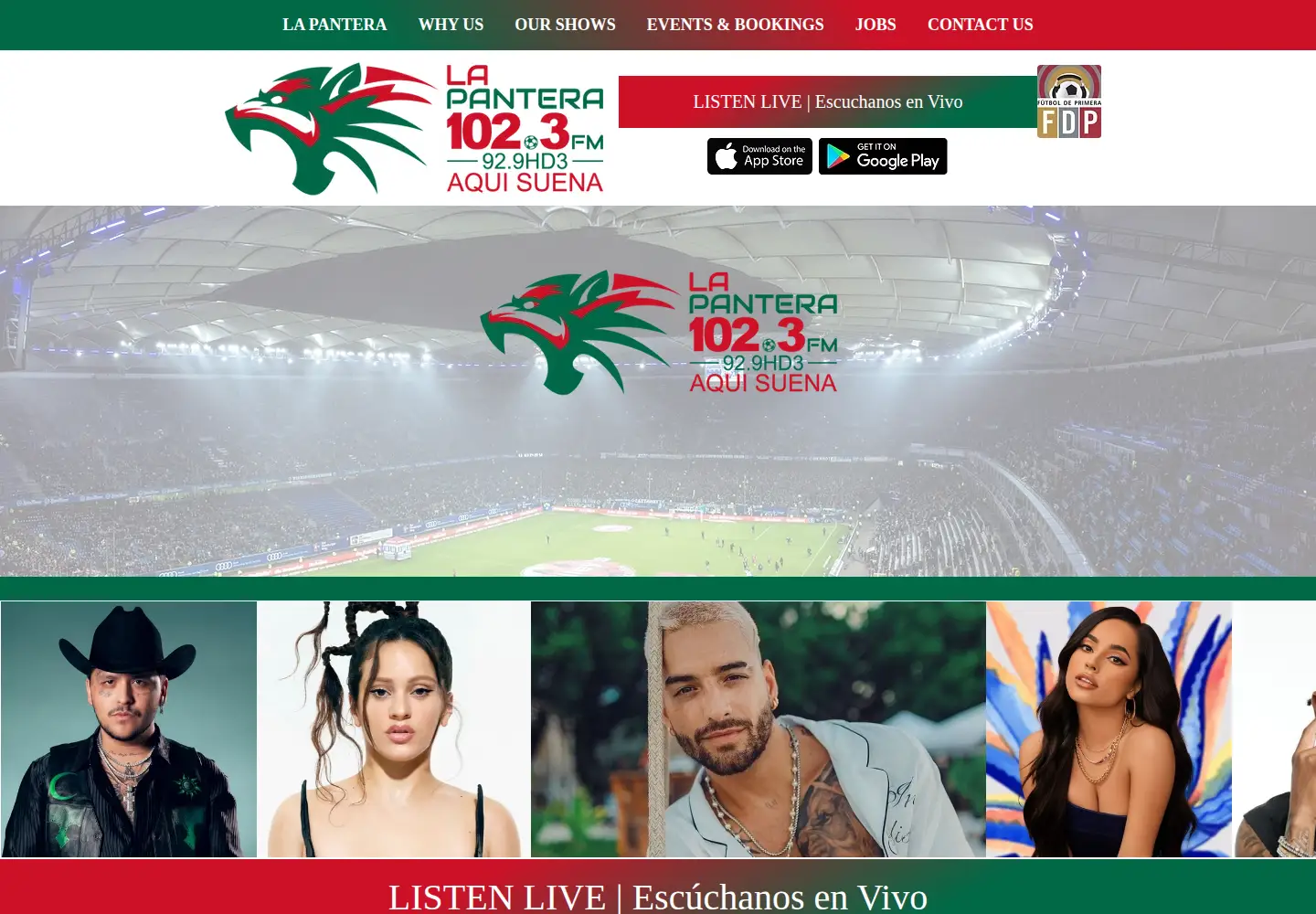Captured homepage of lapantera879.com in the current scan