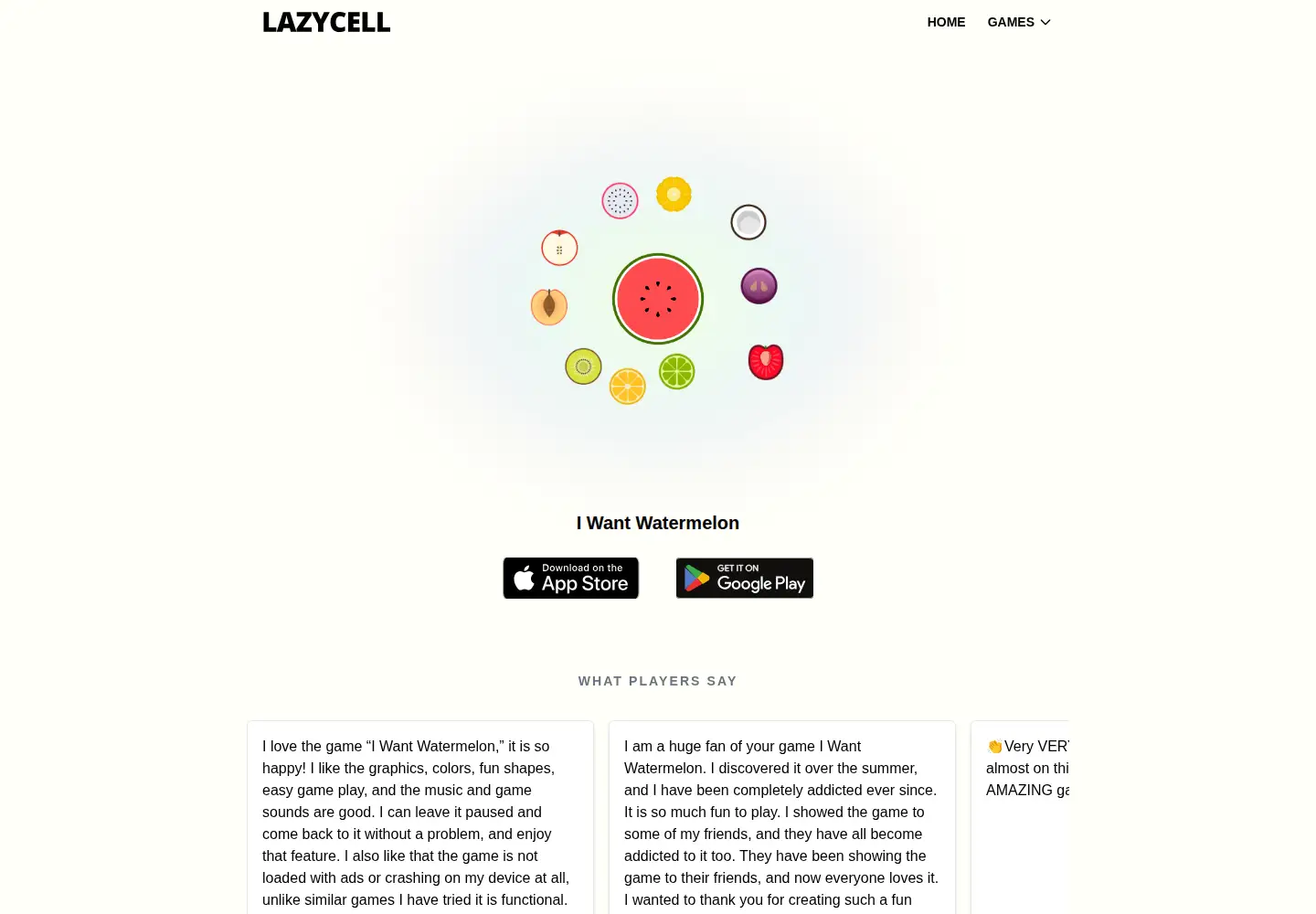 Screenshot of lazycell.com