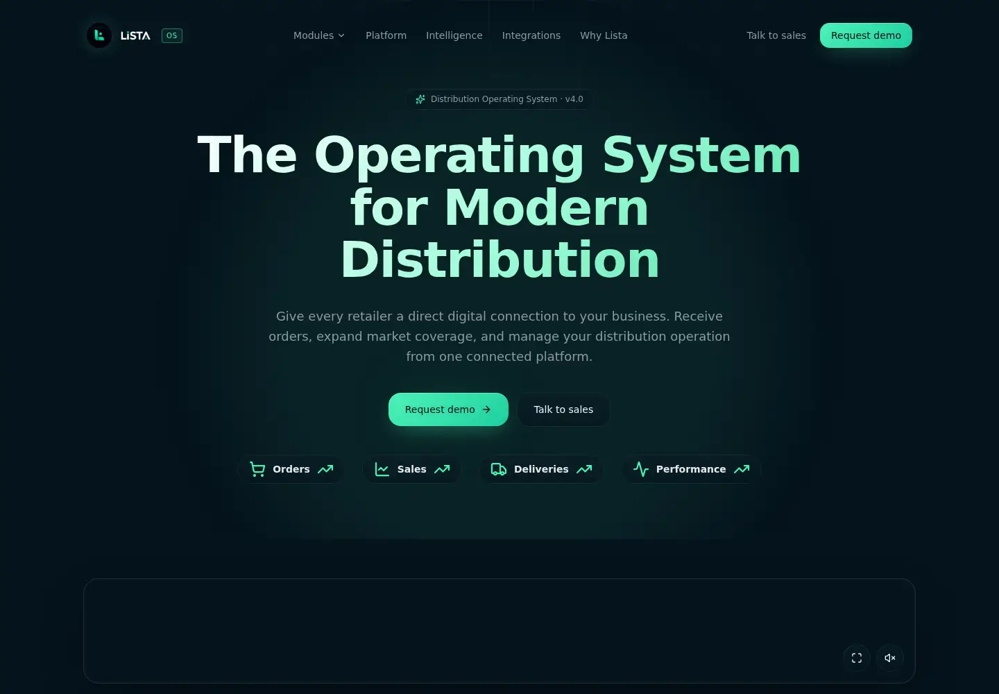 Captured homepage of listacorp.com in the current scan