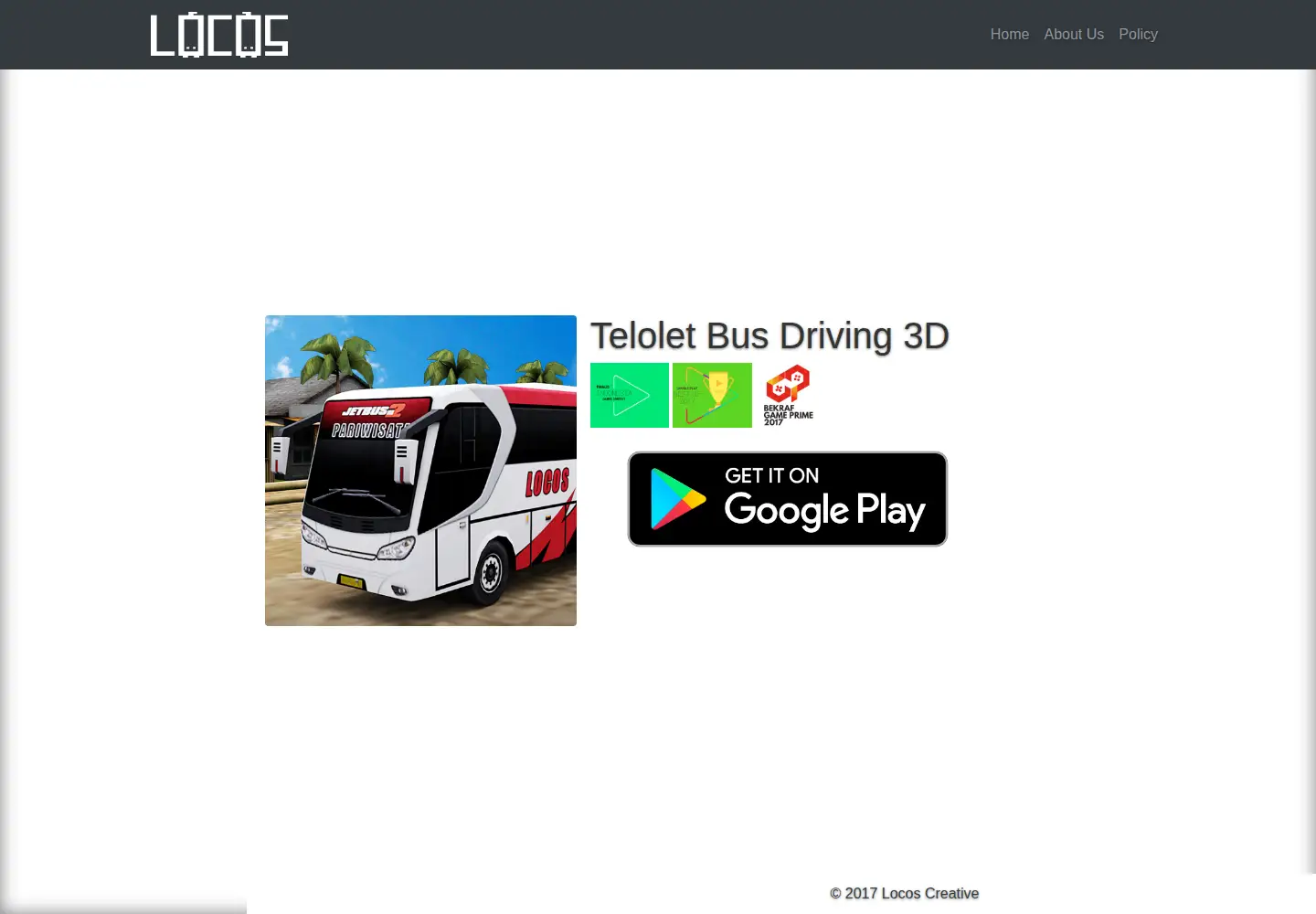 Screenshot of locos-creative.com