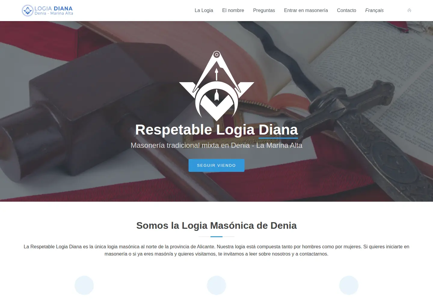Captured homepage of logiadiana.com in the current scan