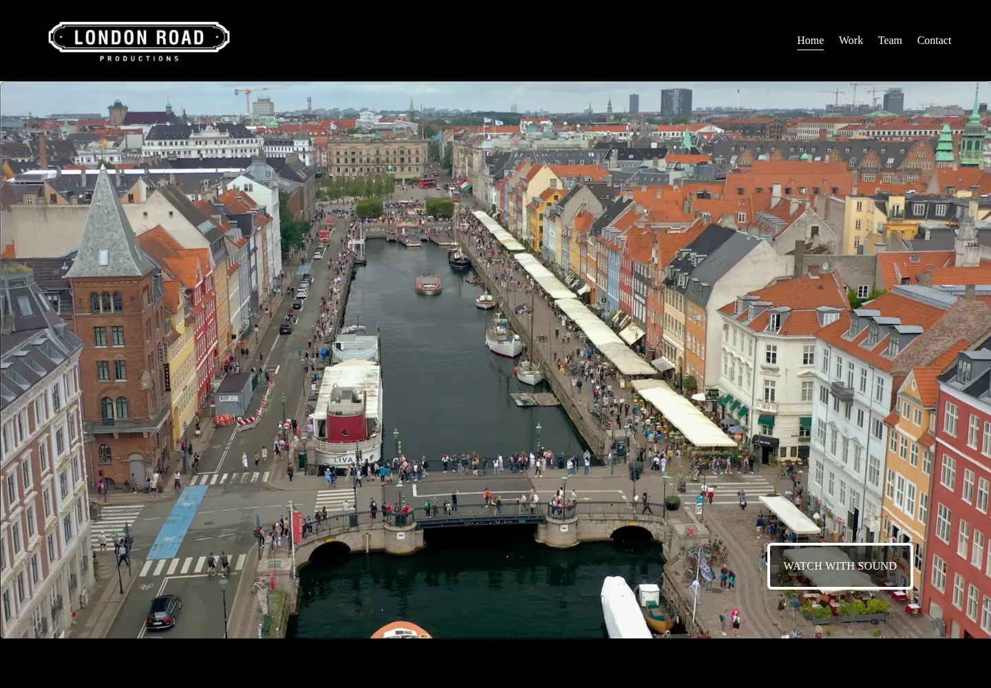 Screenshot of londonroadproductions.com