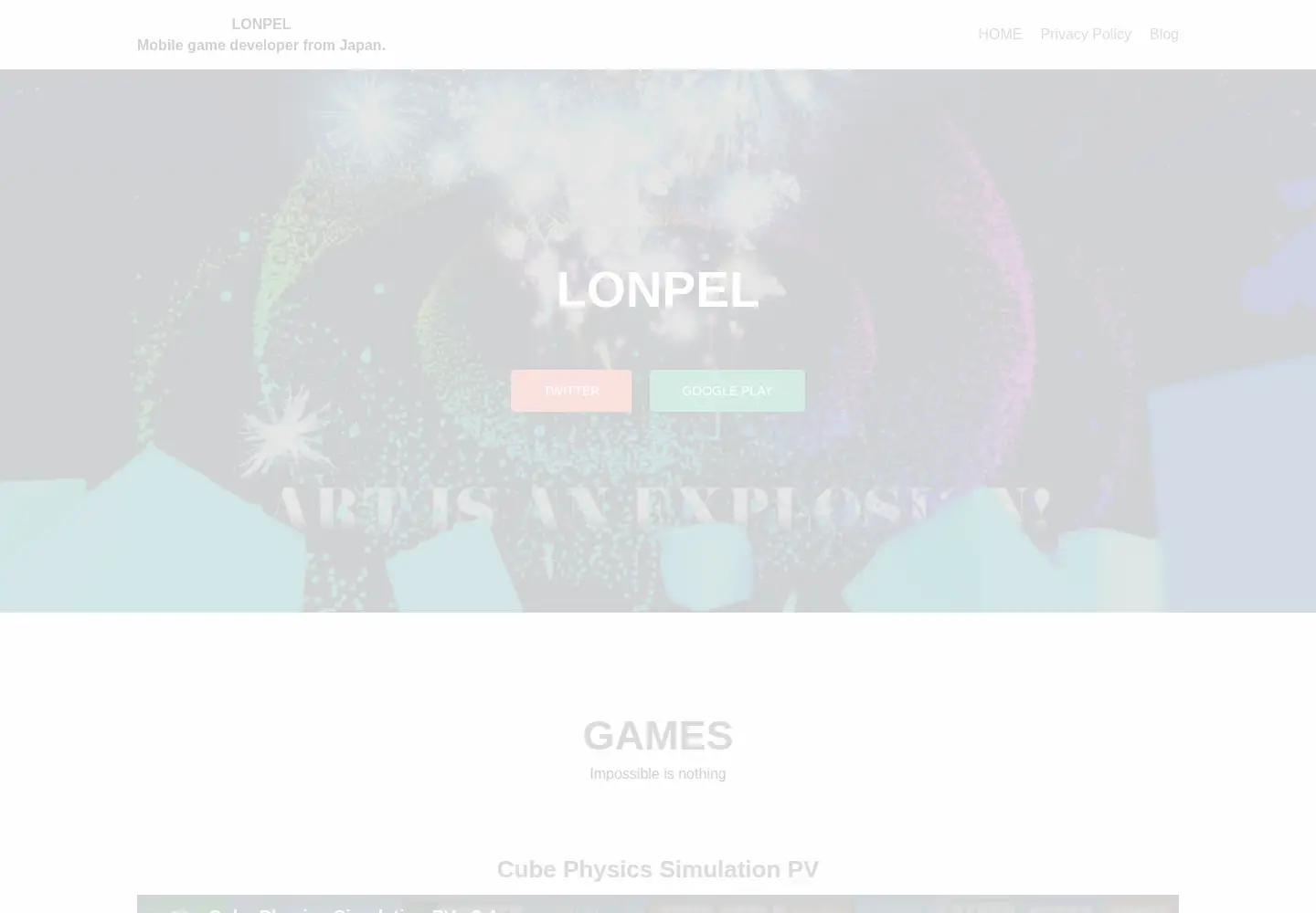 Screenshot of lonpel.com