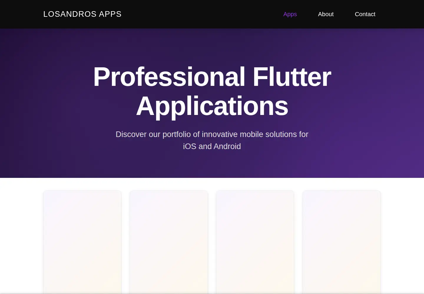 Screenshot of losandros.com