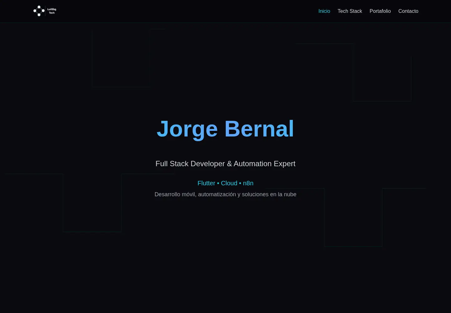 Screenshot of luiisbg.com