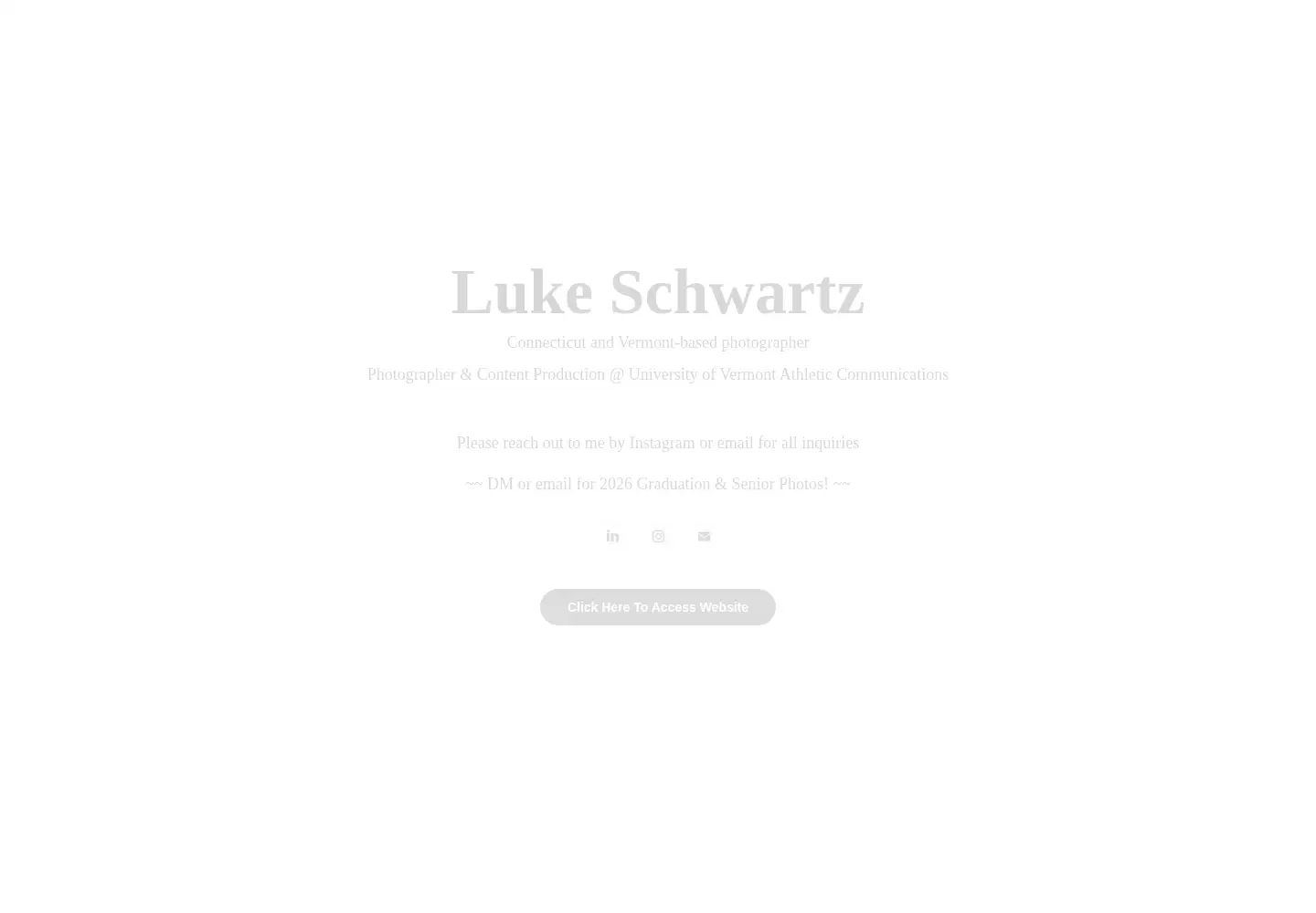 Captured homepage of lukeschwartzphotography.com in the current scan