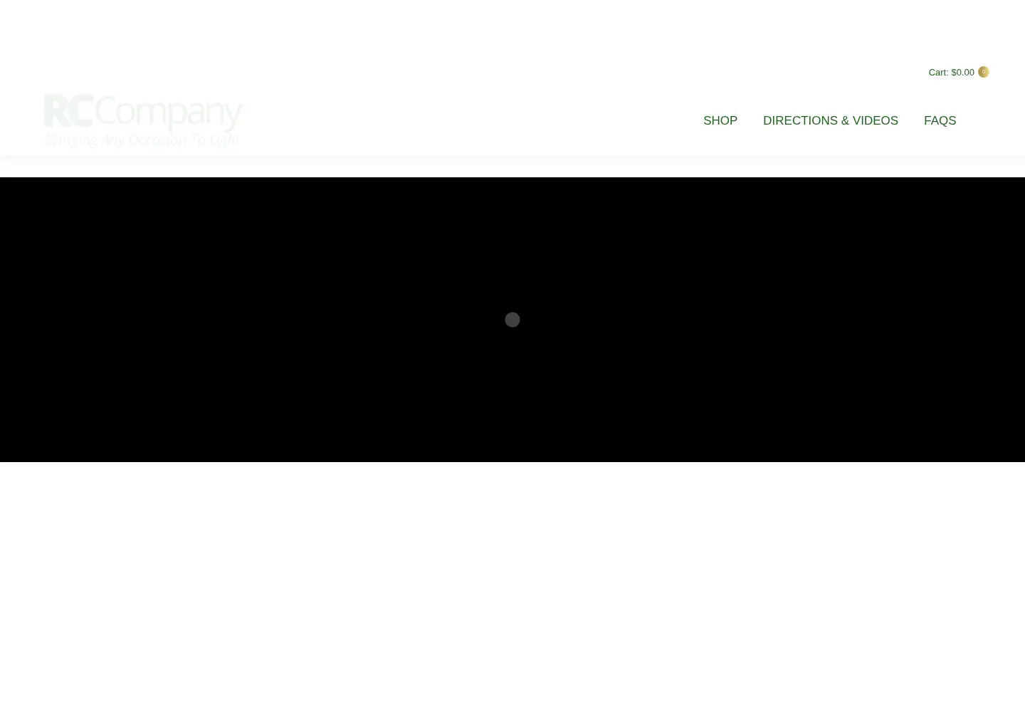 Captured homepage of luminarias.com in the current scan