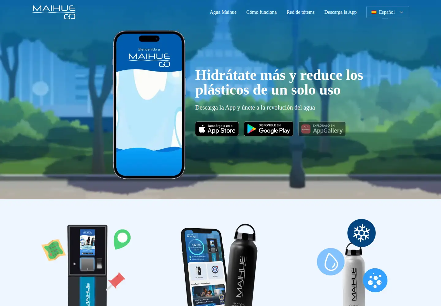 Screenshot of maihuego.com