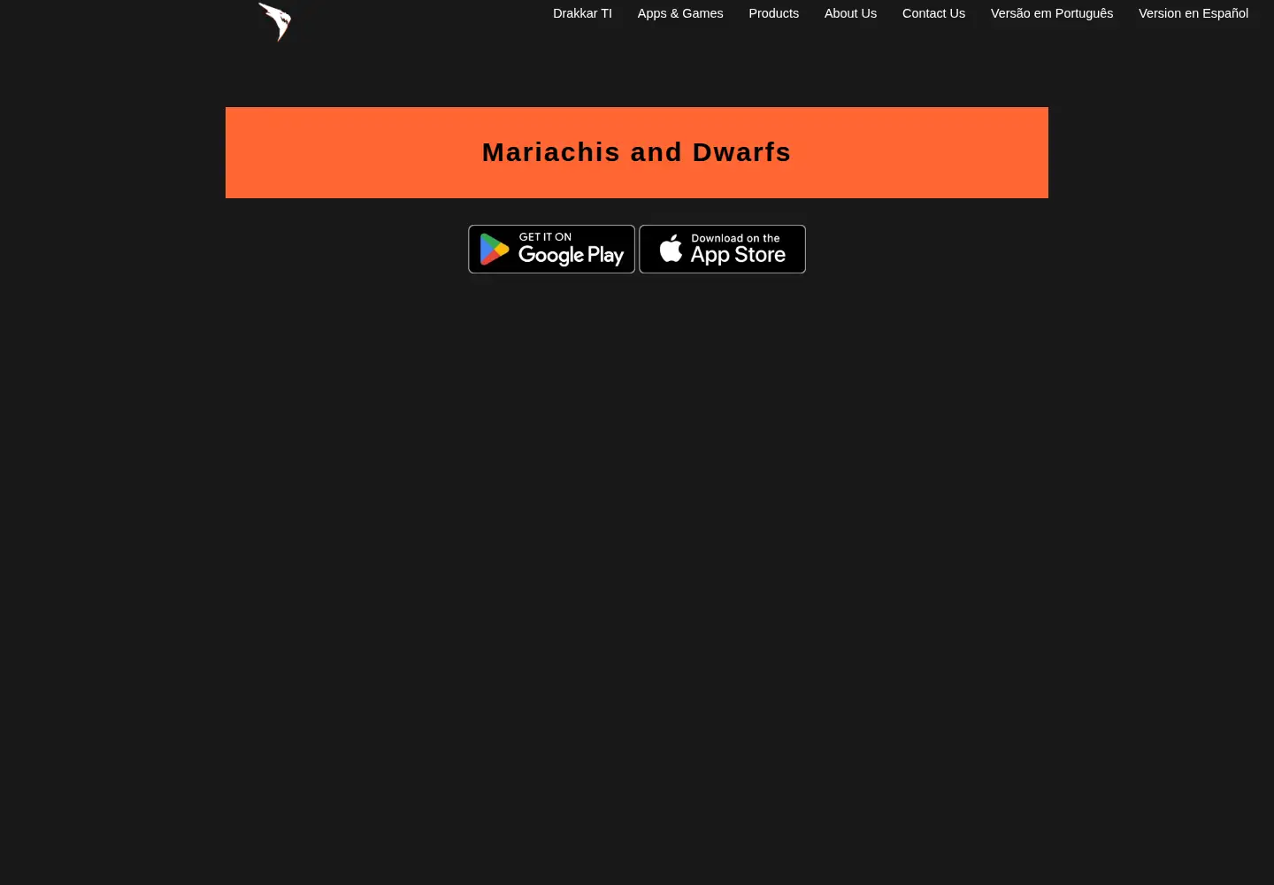 Screenshot of mariachisanddwarfs.com