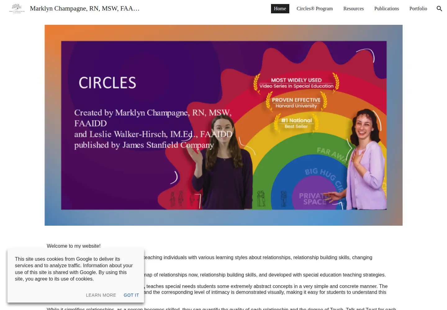 Screenshot of marklynchampagne.com