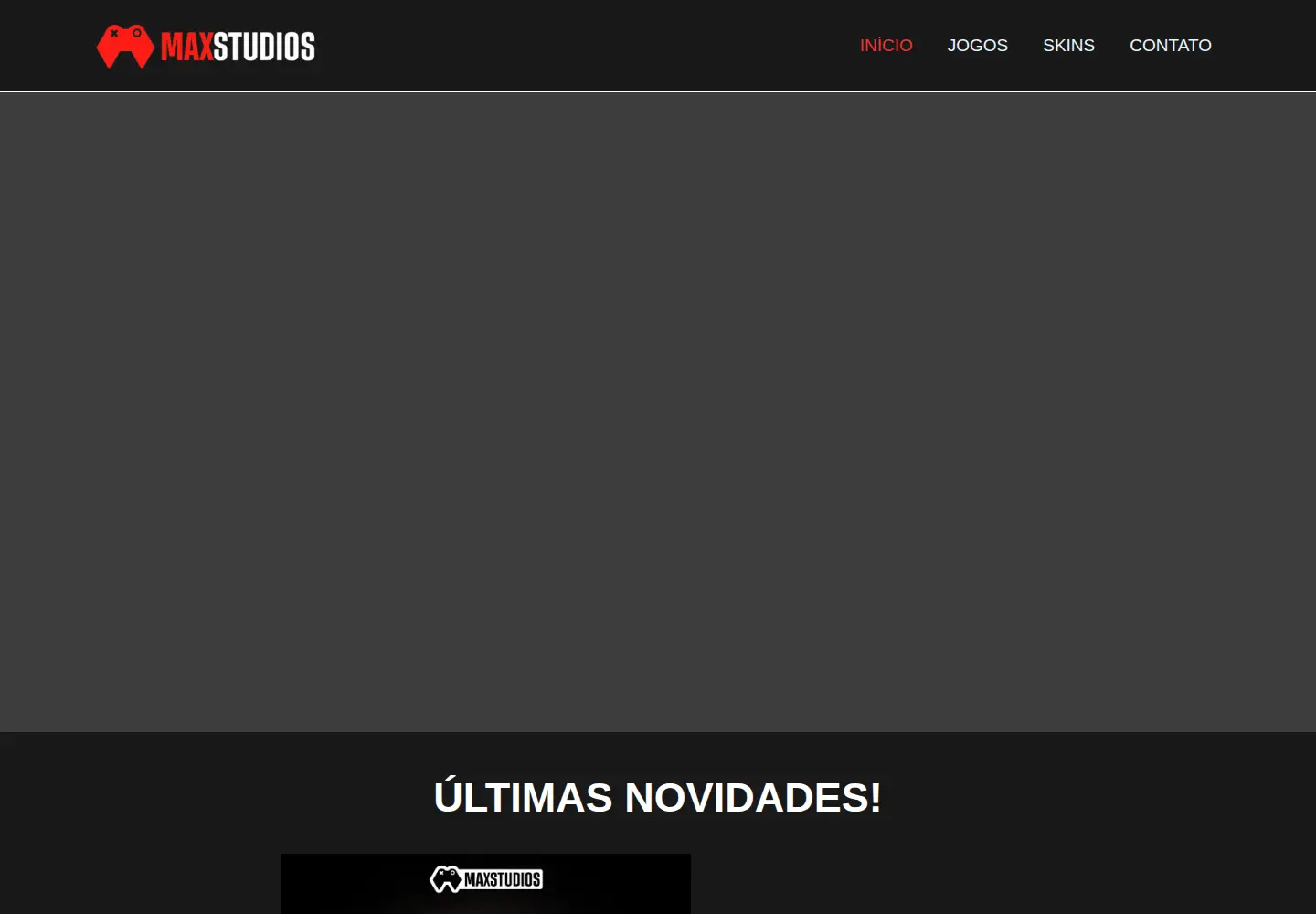 Screenshot of maxstudiosbr.com