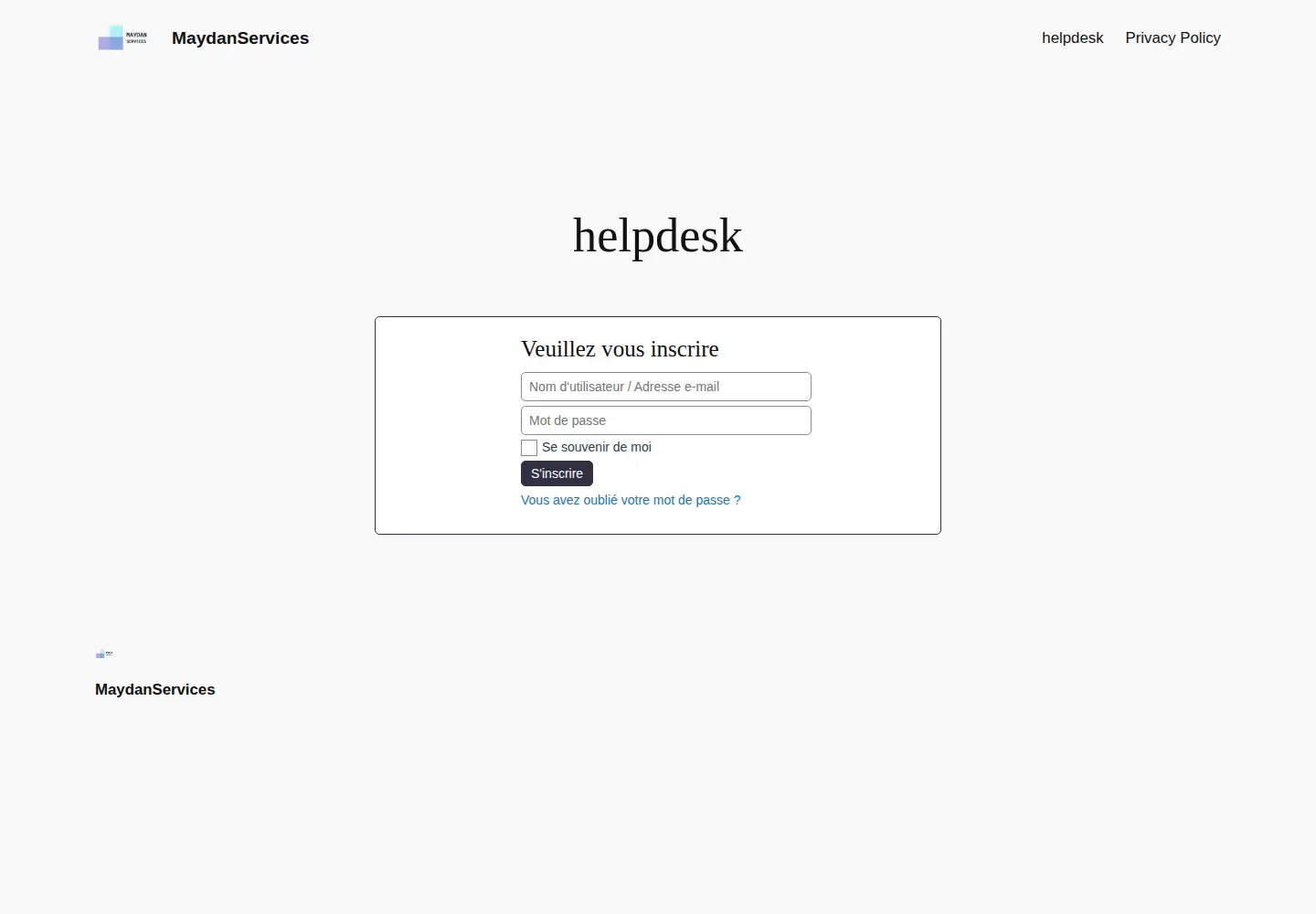 Screenshot of maydanservices.com