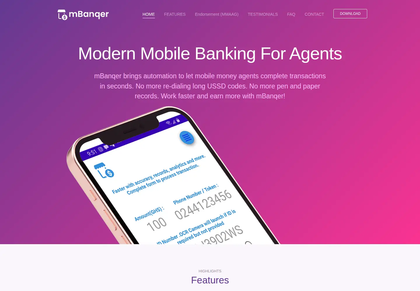 Screenshot of mbanqer.com