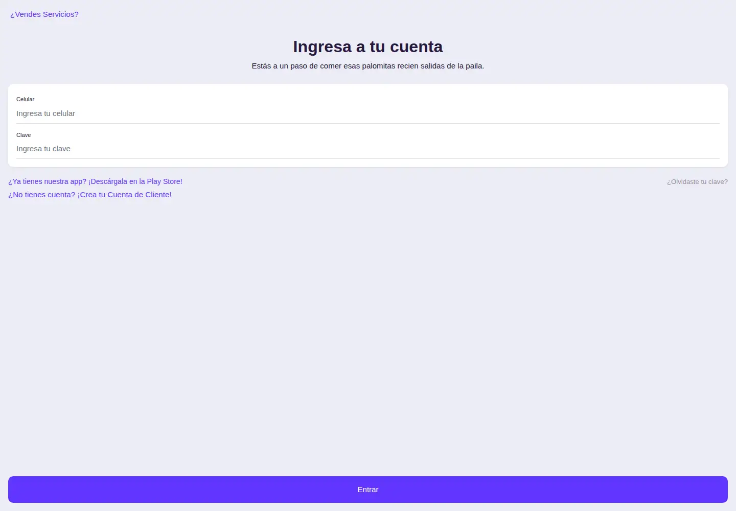 Screenshot of mercadostreaming.com