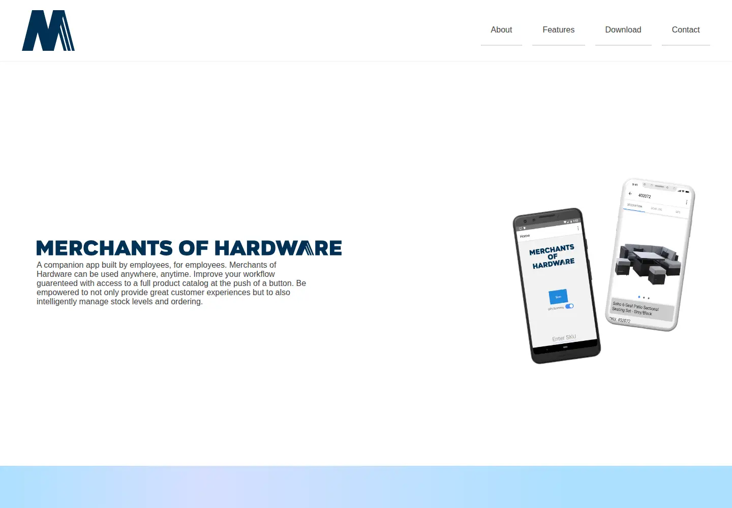 Screenshot of merchantsofhardware.com