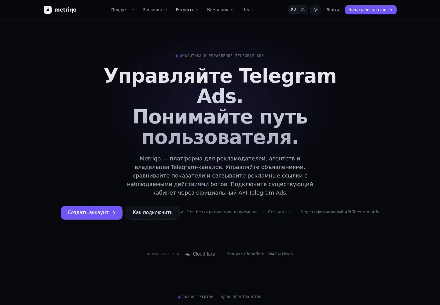 Screenshot of metriqo.com