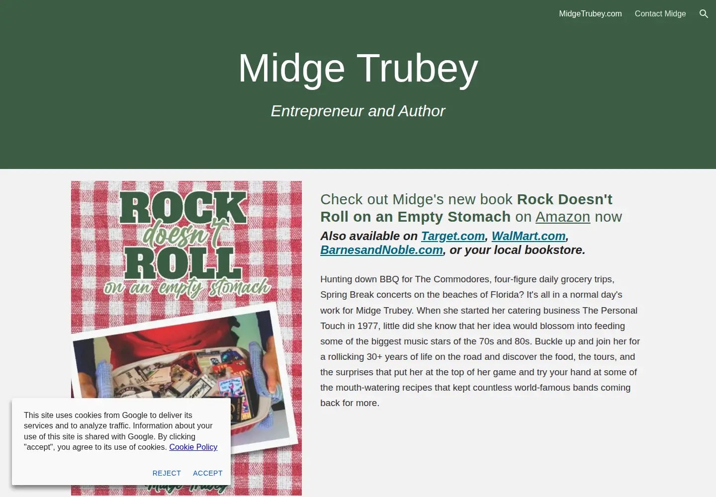 Screenshot of midgetrubey.com