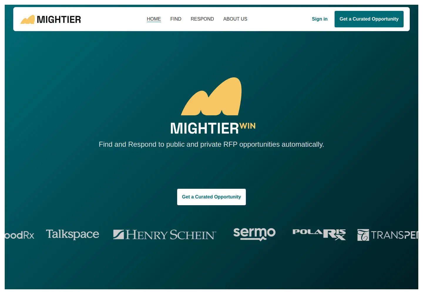 Screenshot of mightierai.com