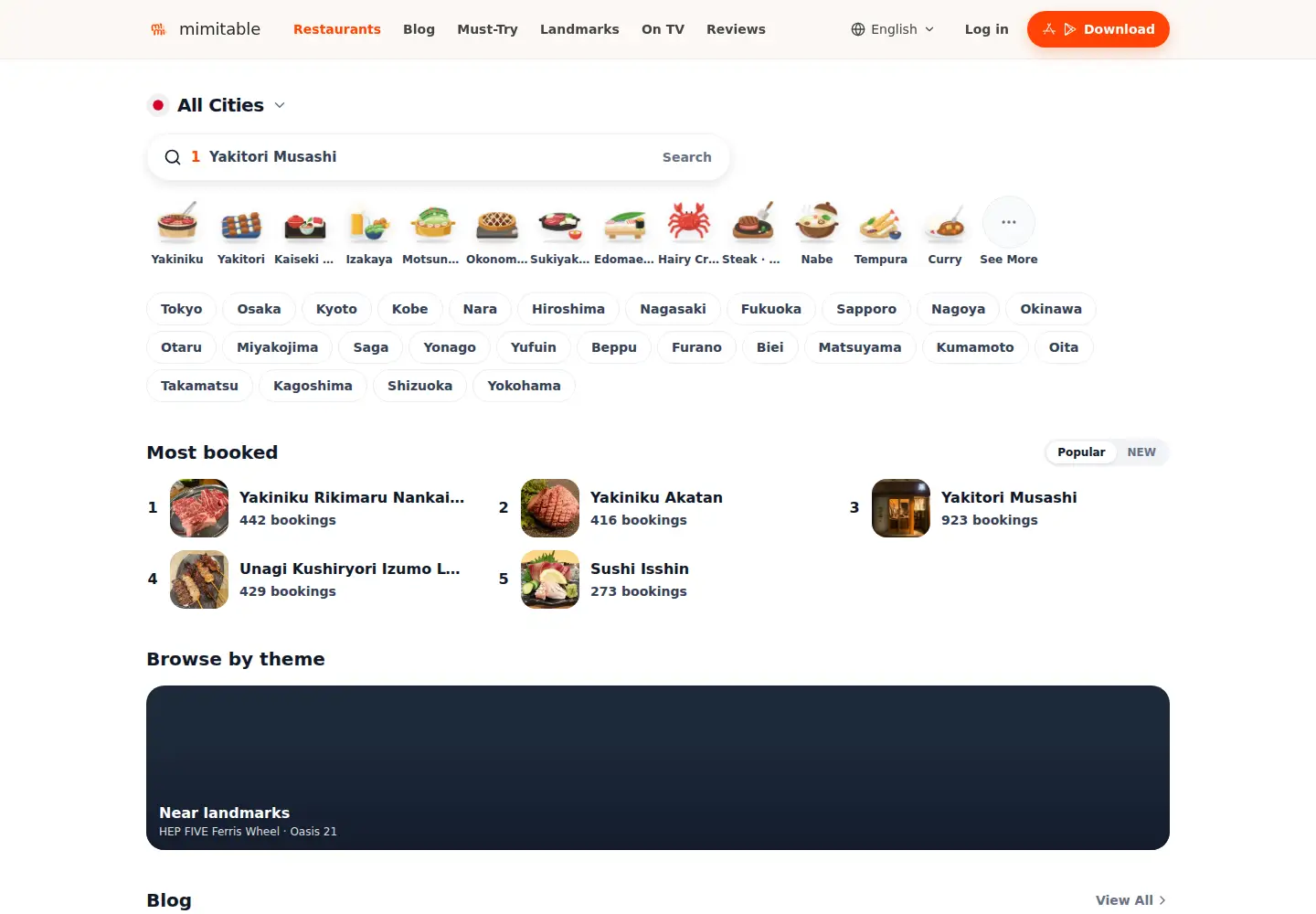 Screenshot of mimitable.com