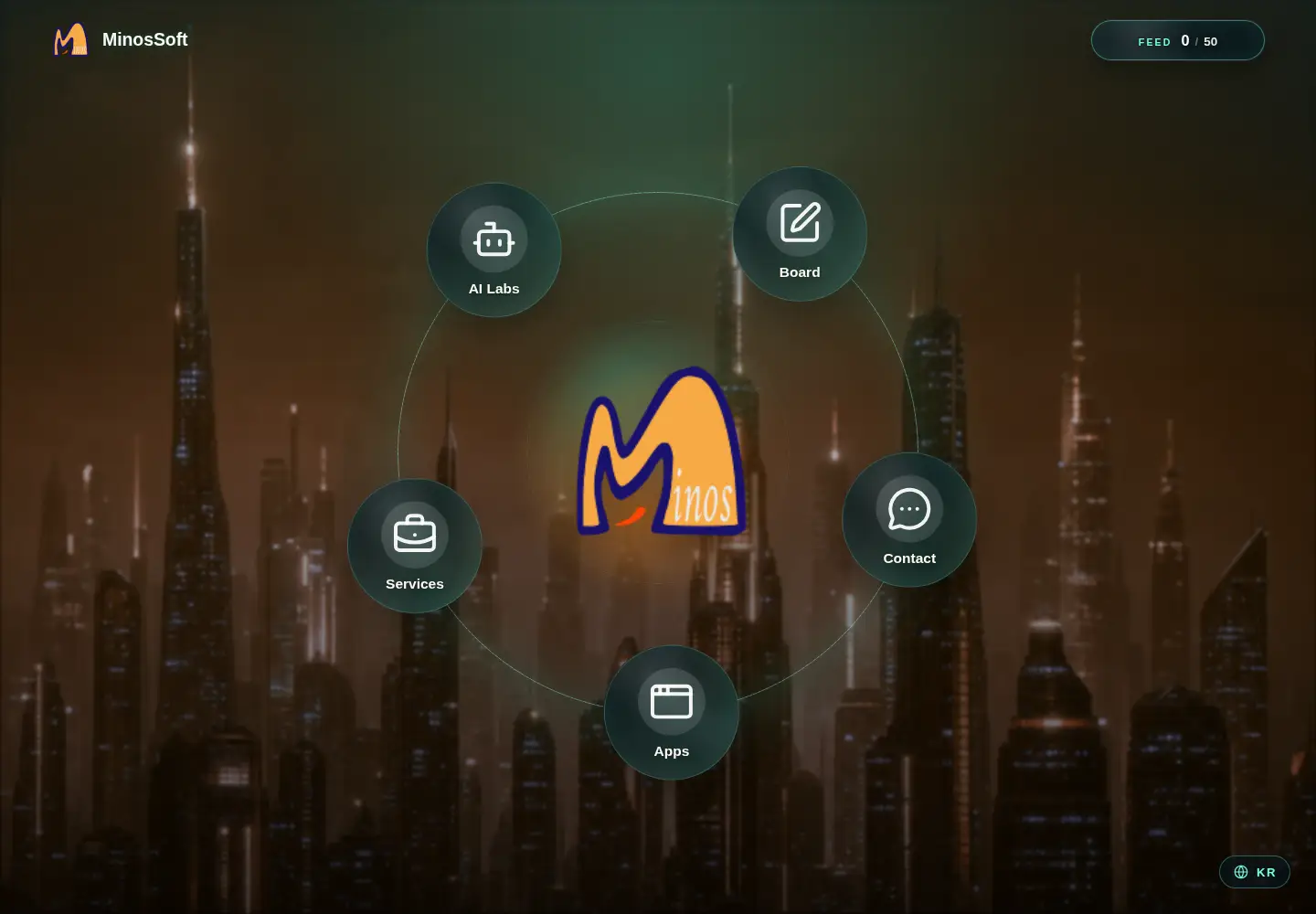 Screenshot of minossoft.com