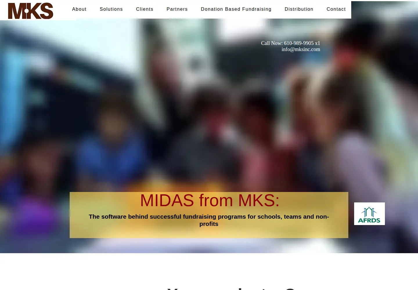 Screenshot of mksinc.com