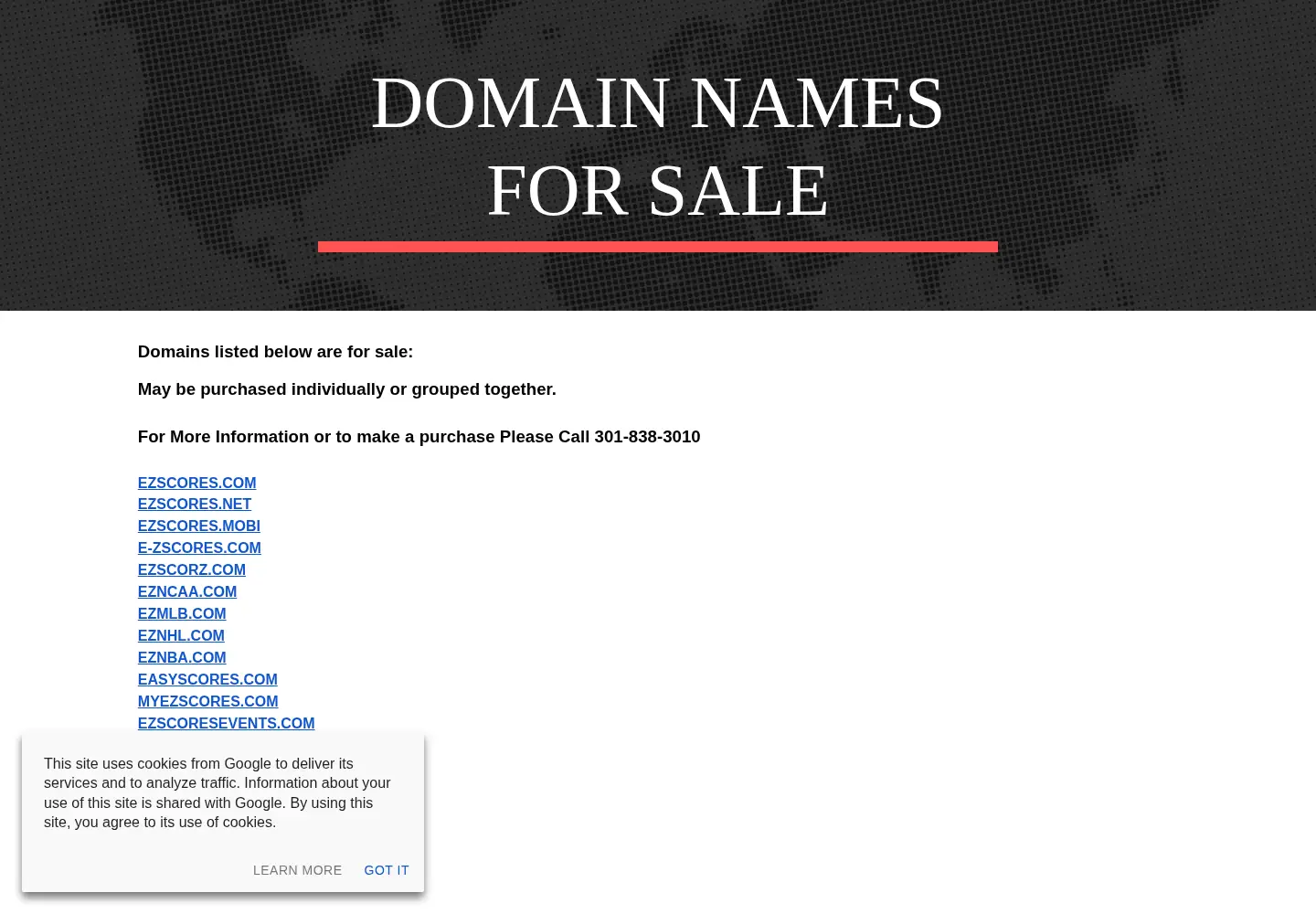 Screenshot of mlookup.com