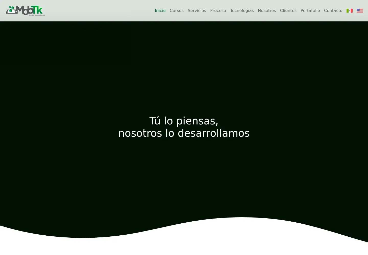 Captured homepage of mob-tk.com in the current scan