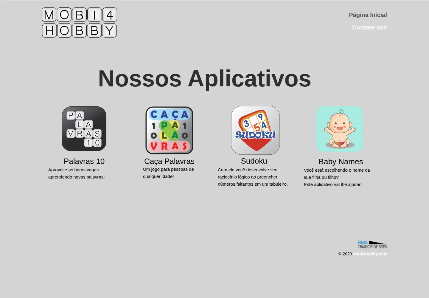Screenshot of mobi4hobby.com
