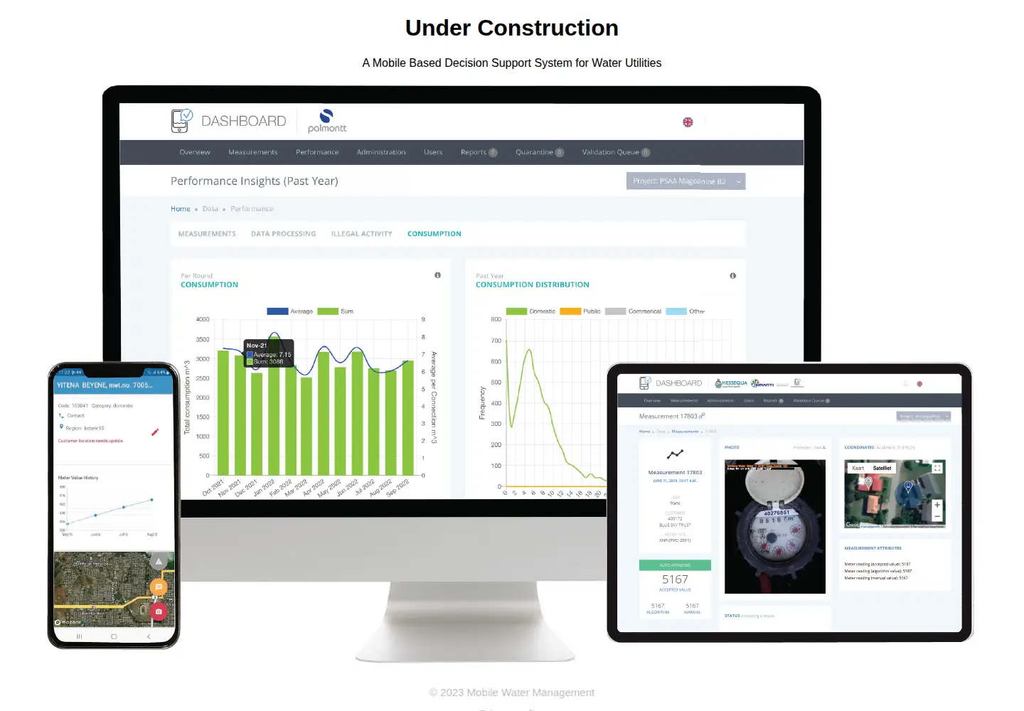 Screenshot of mobilewateroperator.com
