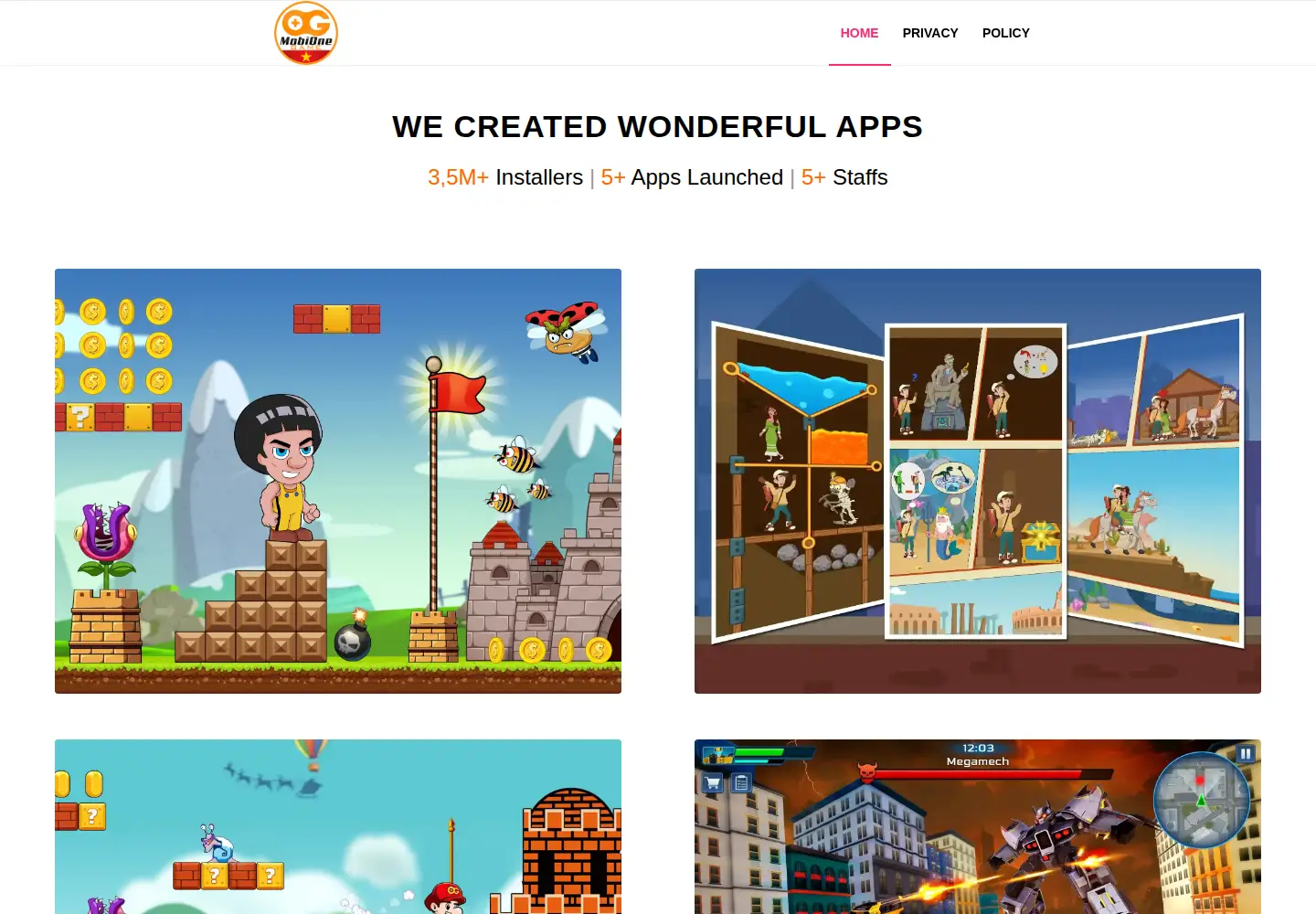 Screenshot of mobiones.com