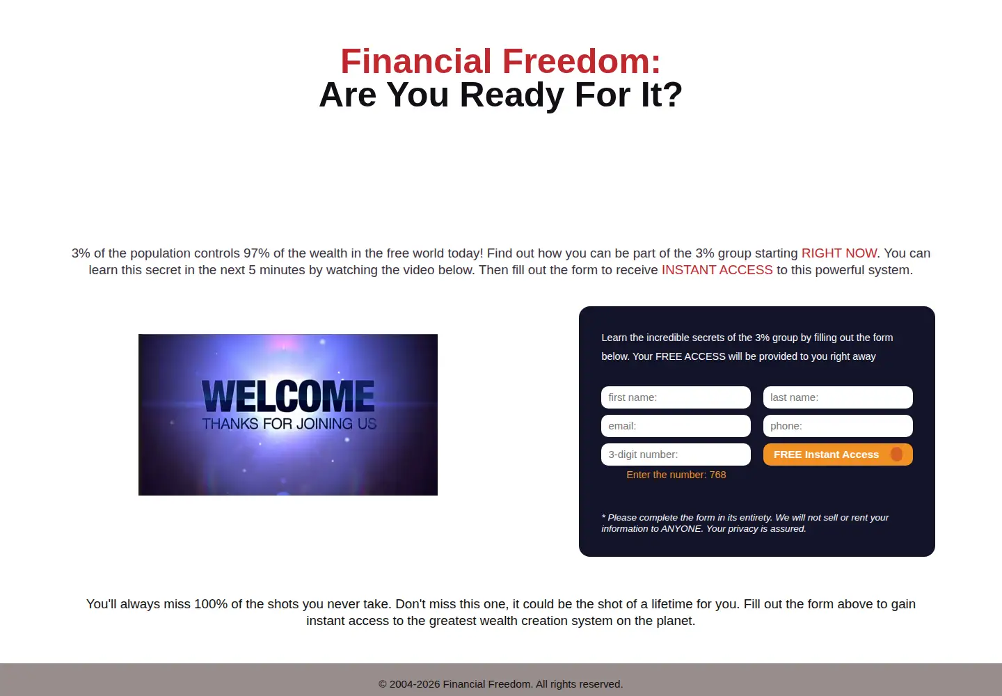 Screenshot of moneytrain247.com