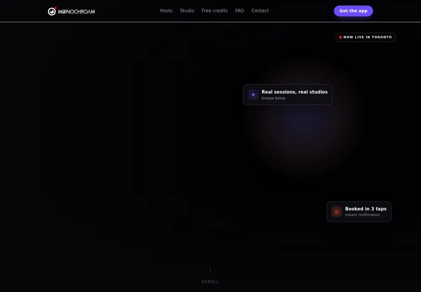 Screenshot of monochroam.com
